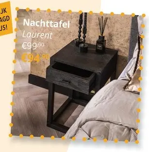 Promotie: Nachttafel LAURENT B35