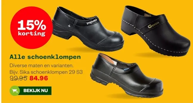 Aanbieding: Alle schoenklompen