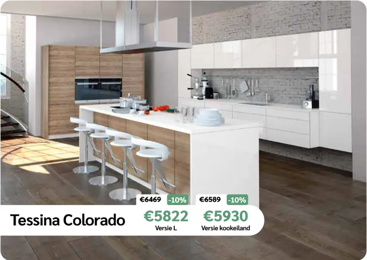 Promotie: Keuken Tessina Colorado