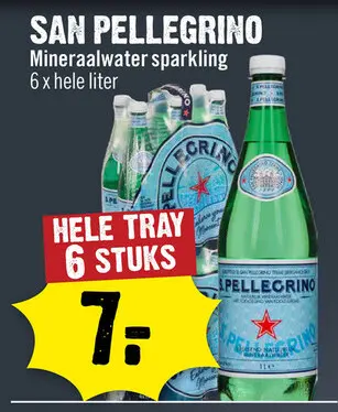 Aanbieding: Mineraalwater sparkling