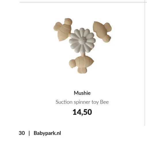 Aanbieding: Suction spinner toy Bee