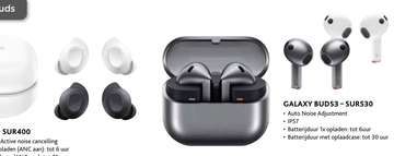 Aanbieding: GALAXY BUDS3 - SUR530