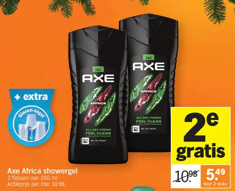 Promotie: Axe Africa showergel
