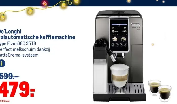 Aanbieding: volautomatische koffiemachine