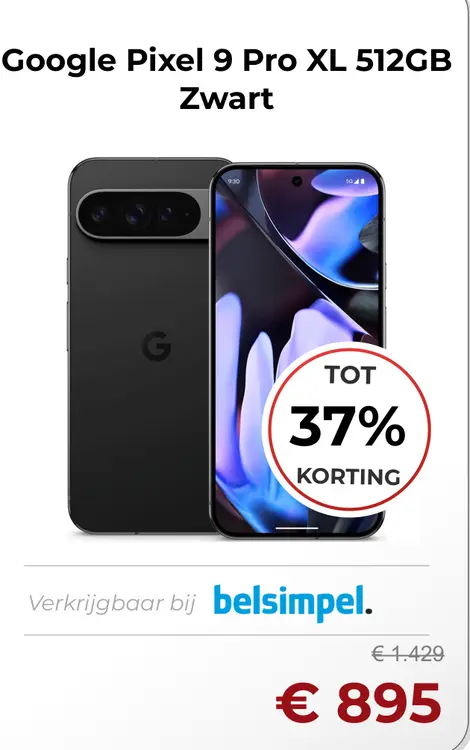 Aanbieding: Pixel 9 Pro XL 512GB