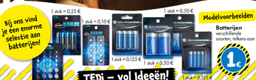 Aanbieding: Batterijen