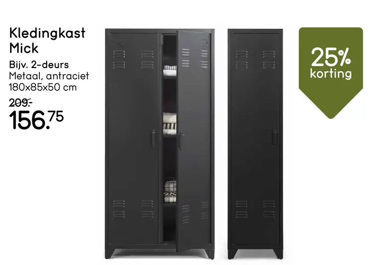 Aanbieding: Kledingkast Mick