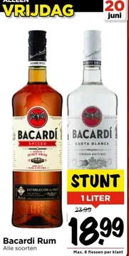 Aanbieding: Bacardi Rum