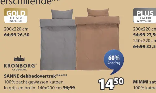 Aanbieding: SANNE dekbedovertrek