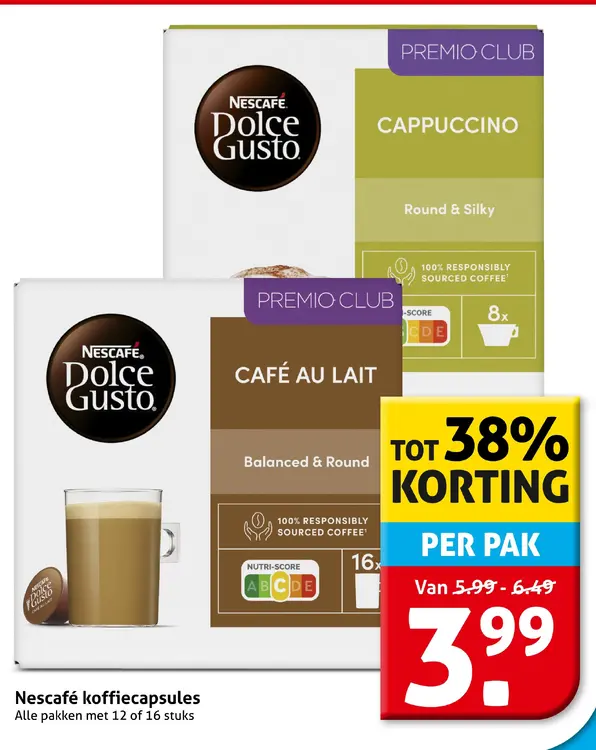 Aanbieding: Koffiecapsules