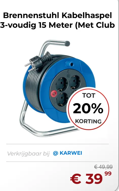 Aanbieding: Kabelhaspel
