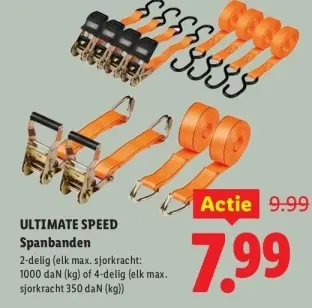 Aanbieding: Spanbanden