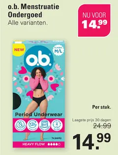 Aanbieding: Menstruatie Ondergoed