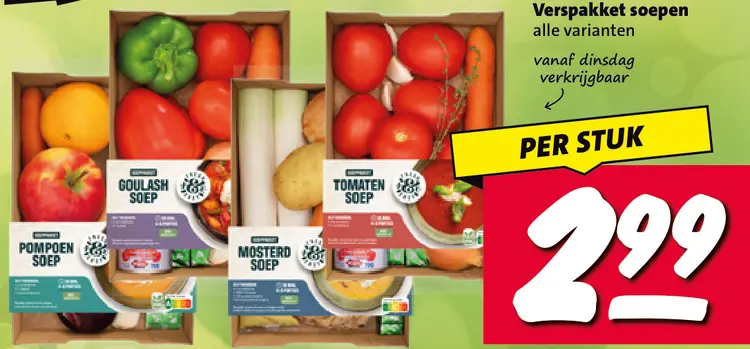 Aanbieding: Verspakket soepen
