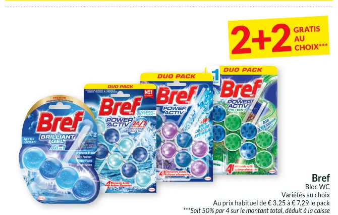 Offre: Bref Bloc WC