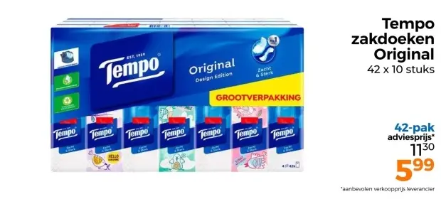 Aanbieding: Zakdoeken Original