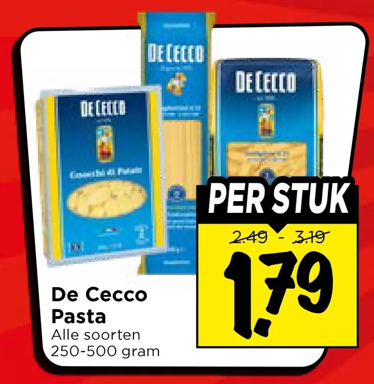 Aanbieding: Pasta