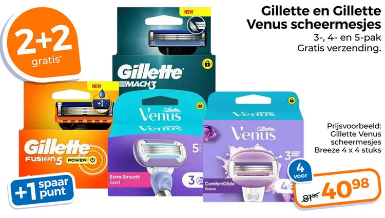 Aanbieding: Scheermesjes