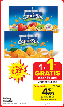 Aanbieding: sinaasappelsap