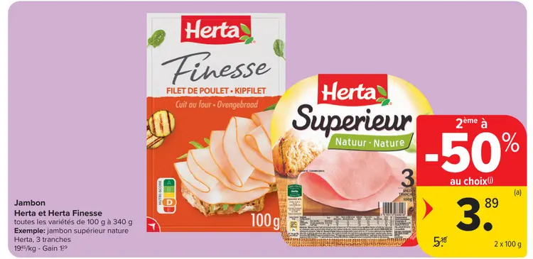 Offre: Jambon
