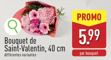Offre: Bouquet de Saint-Valentin