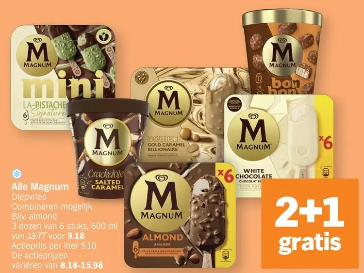 Promotie: Alle Magnum