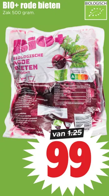 Aanbieding: Rode bieten