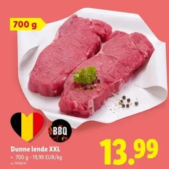 Promotie: Dunne lende XXL