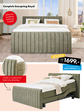 Aanbieding: Royal boxspring