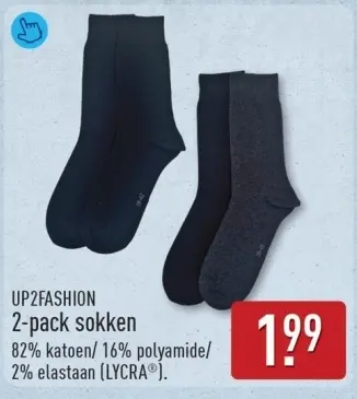 Aanbieding: 2-pack sokken