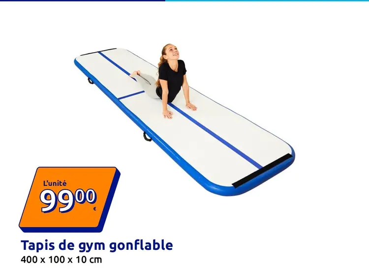 Offre: Tapis de gym gonflable