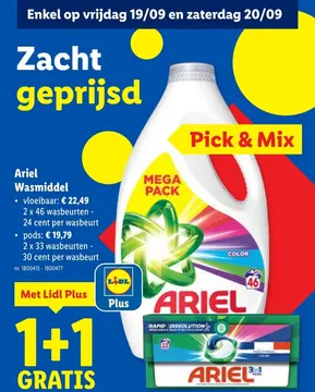 Aanbieding: Wasmiddel