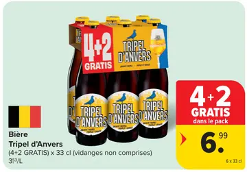 Offre: Tripel d'Anvers