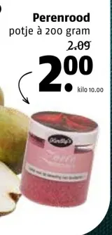 Aanbieding: Perenrood