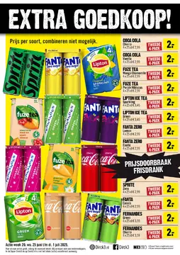 Aanbieding: Frisdrank