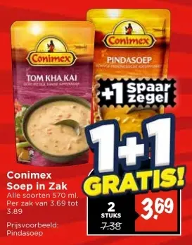 Aanbieding: Soep in Zak