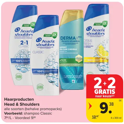 Promotie: Haarproducten