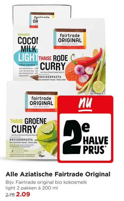 Aanbieding: Aziatische Fairtrade Original