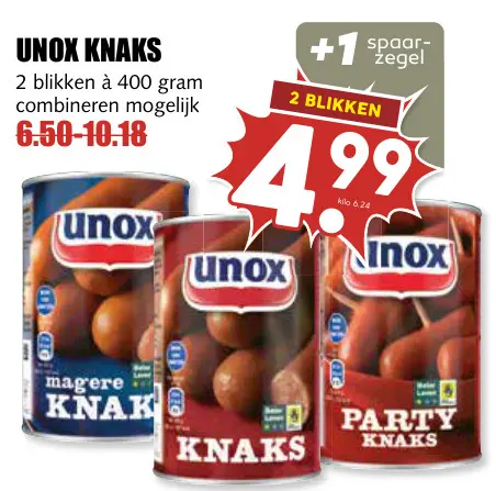 Aanbieding: Knaks