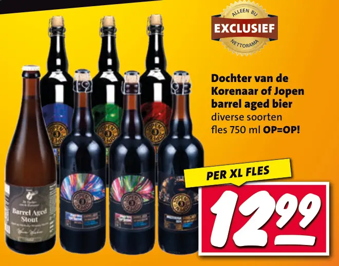 Aanbieding: Dochter van de Korenaar of Jopen barrel aged bier