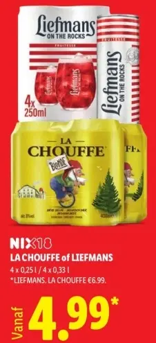 Aanbieding: La Chouffe of Liefmans