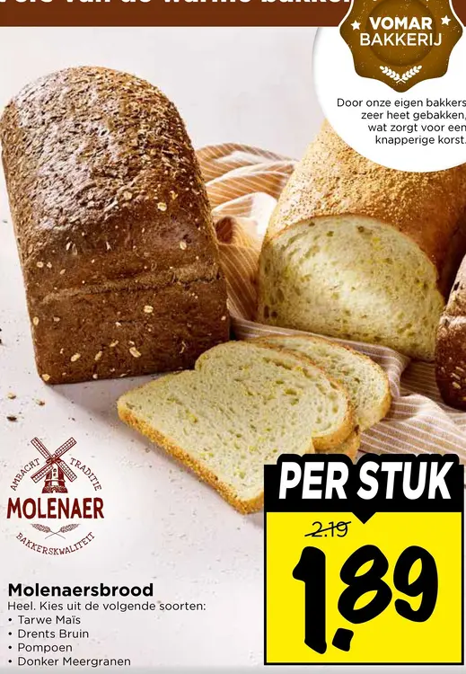 Aanbieding: Molenaersbrood