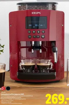 Aanbieding: atisch koffiezetapparaat EA81