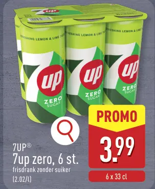 Promotie: 7up zero