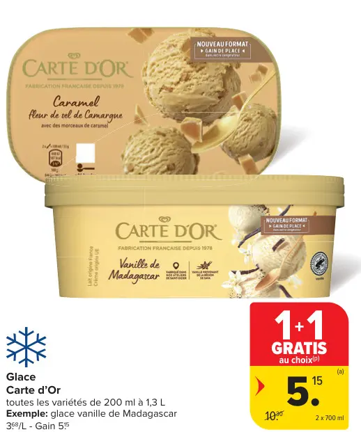 Offre: Glace