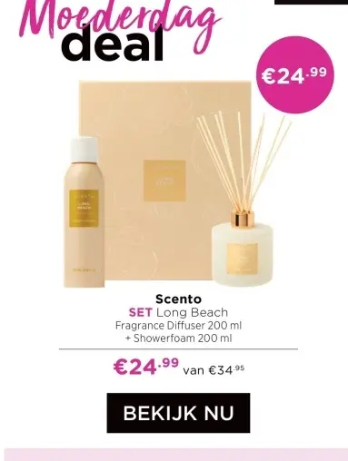 Aanbieding: Long Beach Fragrance Diffuser + Showerfoam