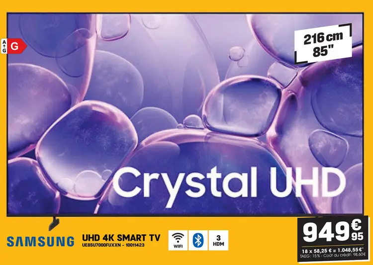 Offre: Crystal UHD