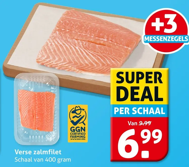 Aanbieding: Verse zalmfilet