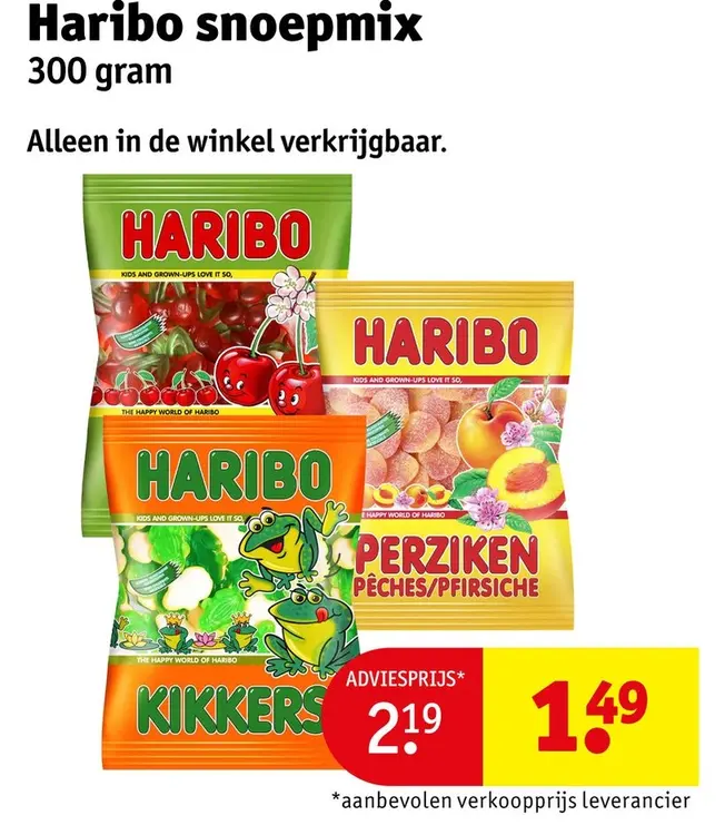 Aanbieding: snoepmix