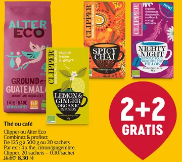 Offre: Thé ou café